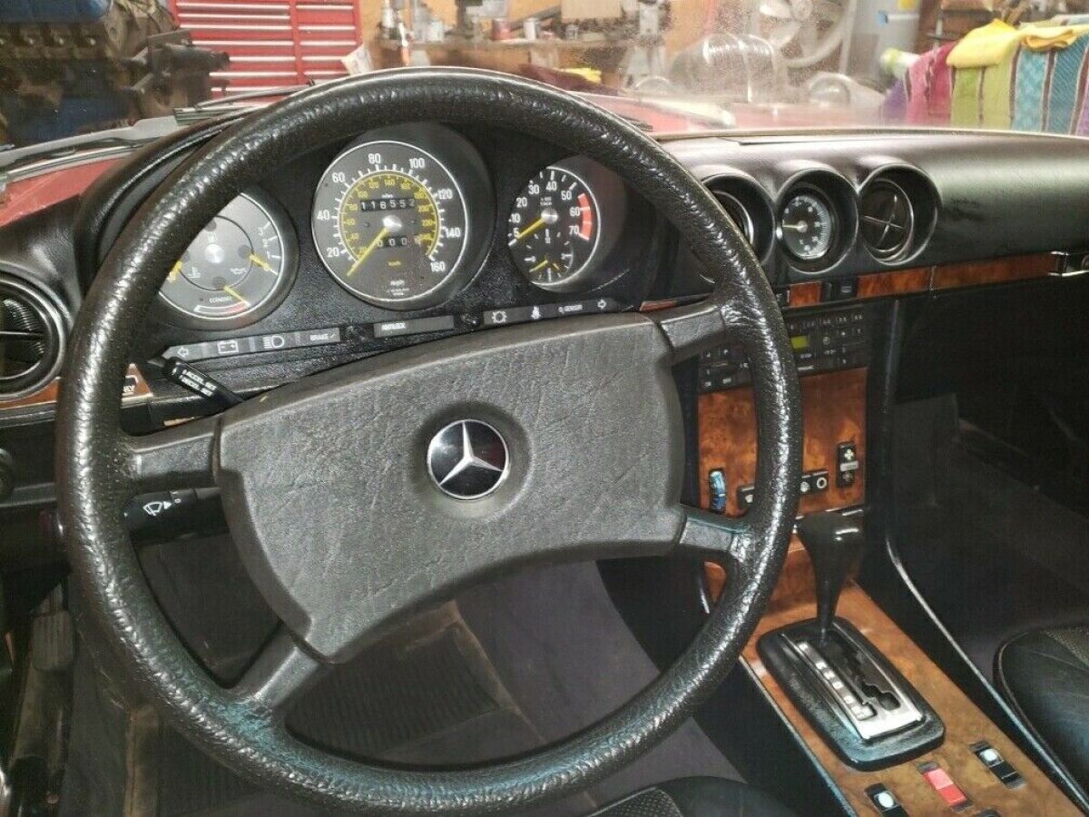 1985 Mercedes-Benz SL-Class Black