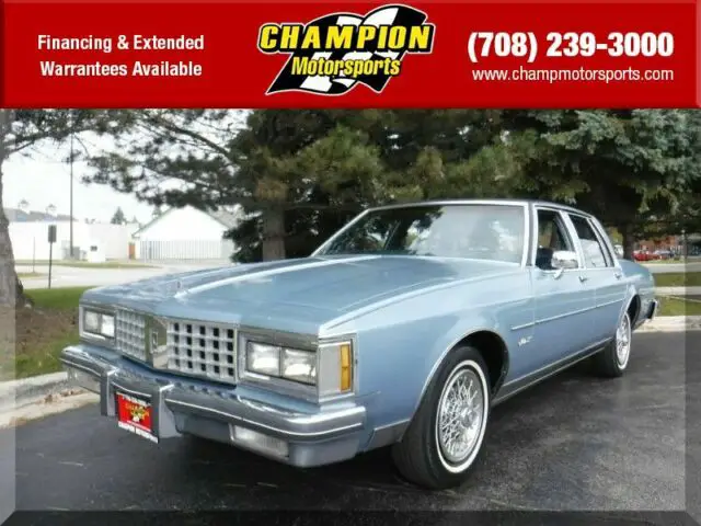 1985 Oldsmobile Eighty-Eight 4dr Sedan Royale Brougham