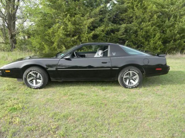 1985 Pontiac Firebird BLACK