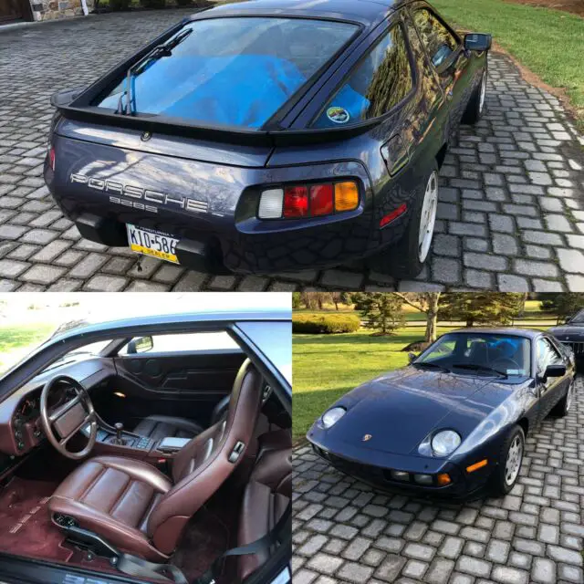 1985 Porsche 928 Burgundy