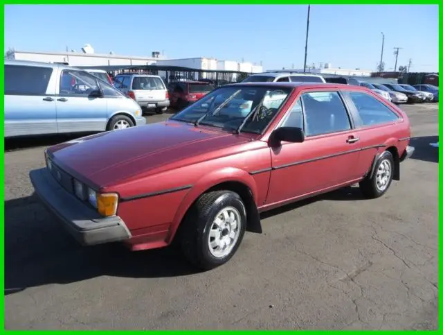 1985 Volkswagen Scirocco Base Coupe 2-Door