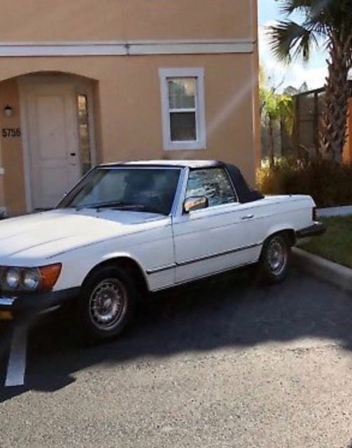 1985 Mercedes-Benz SL-Class convertible