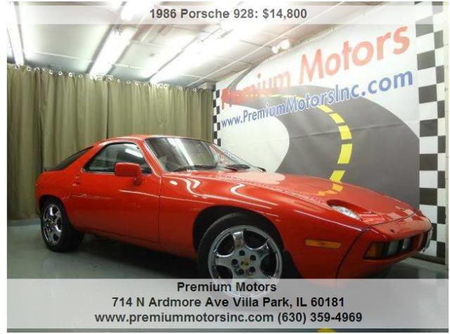 1986 Porsche 928 S Coupe