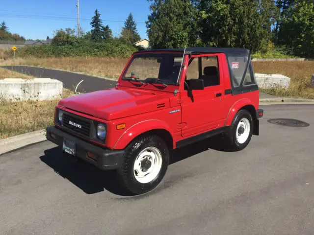 1991 Suzuki Samurai 1991 SUZUKI  SAMURAI