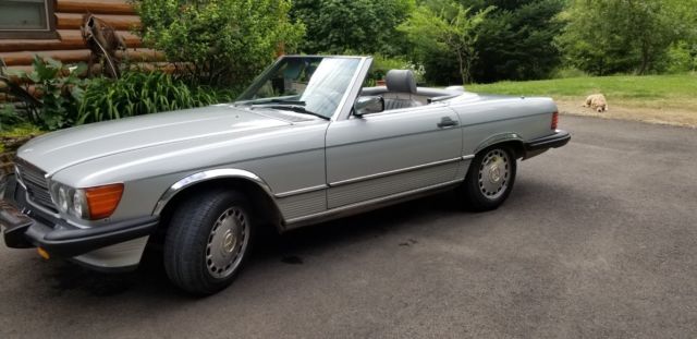 1986 Mercedes-Benz SL-Class 560 SL 560SL convertible + hardtop roadster