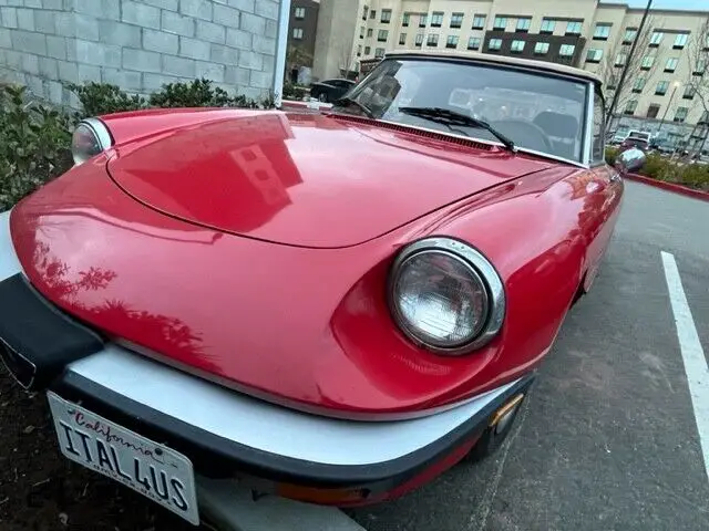 1986 Alfa Romeo Spider Graduate