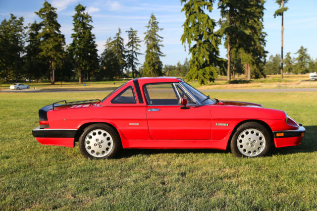 1986 Alfa Romeo Spider Alfa Romeo Quadrifoglio 24,000 original miles