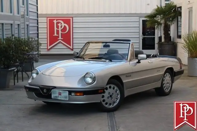 1986 Alfa Romeo Spider Quadrifoglio