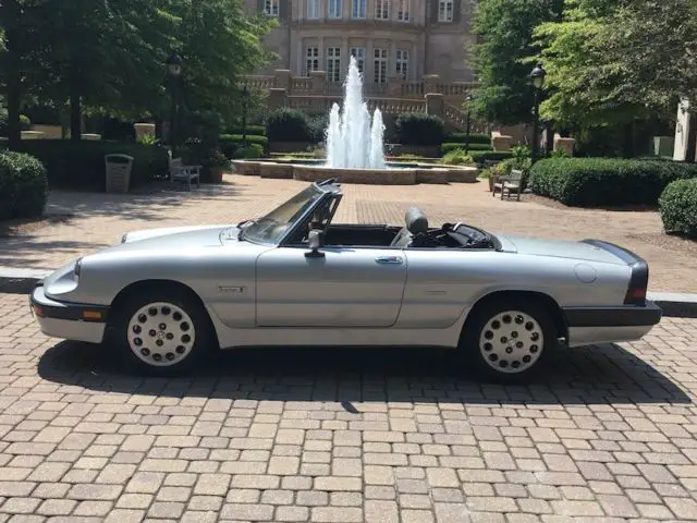 1986 Alfa Romeo Spider Quadrifoglio