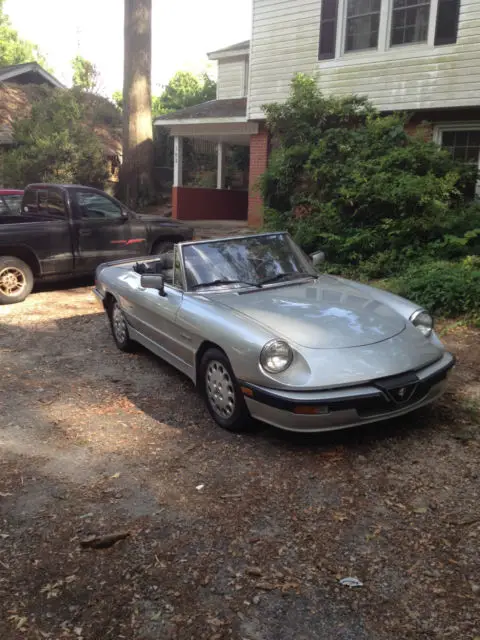 1986 Alfa Romeo Spider Quadrifoglio