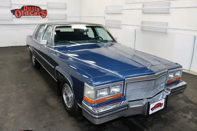 1986 Cadillac Fleetwood Runs Drives Body Int VGood 307V8 4 spd auto