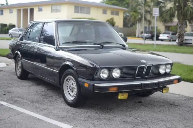 1986 BMW 5-Series