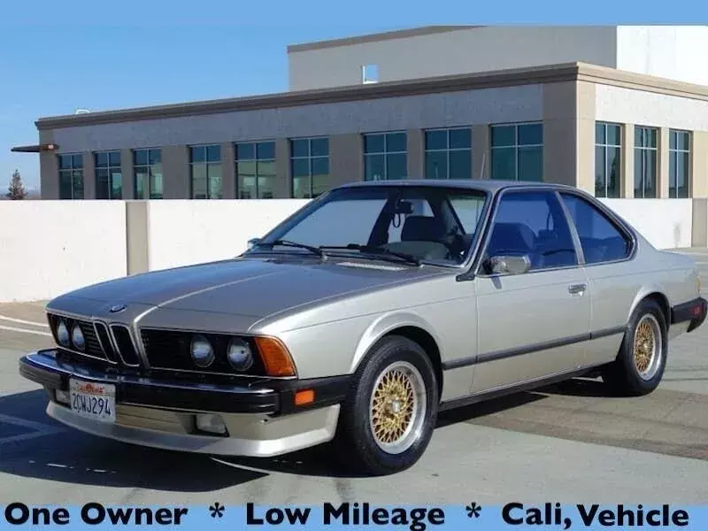 1986 BMW 6-Series CSI AUTOMATIC