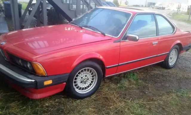 1986 BMW 6-Series