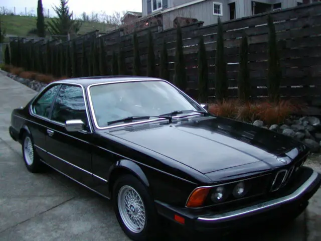 1986 BMW 6-Series