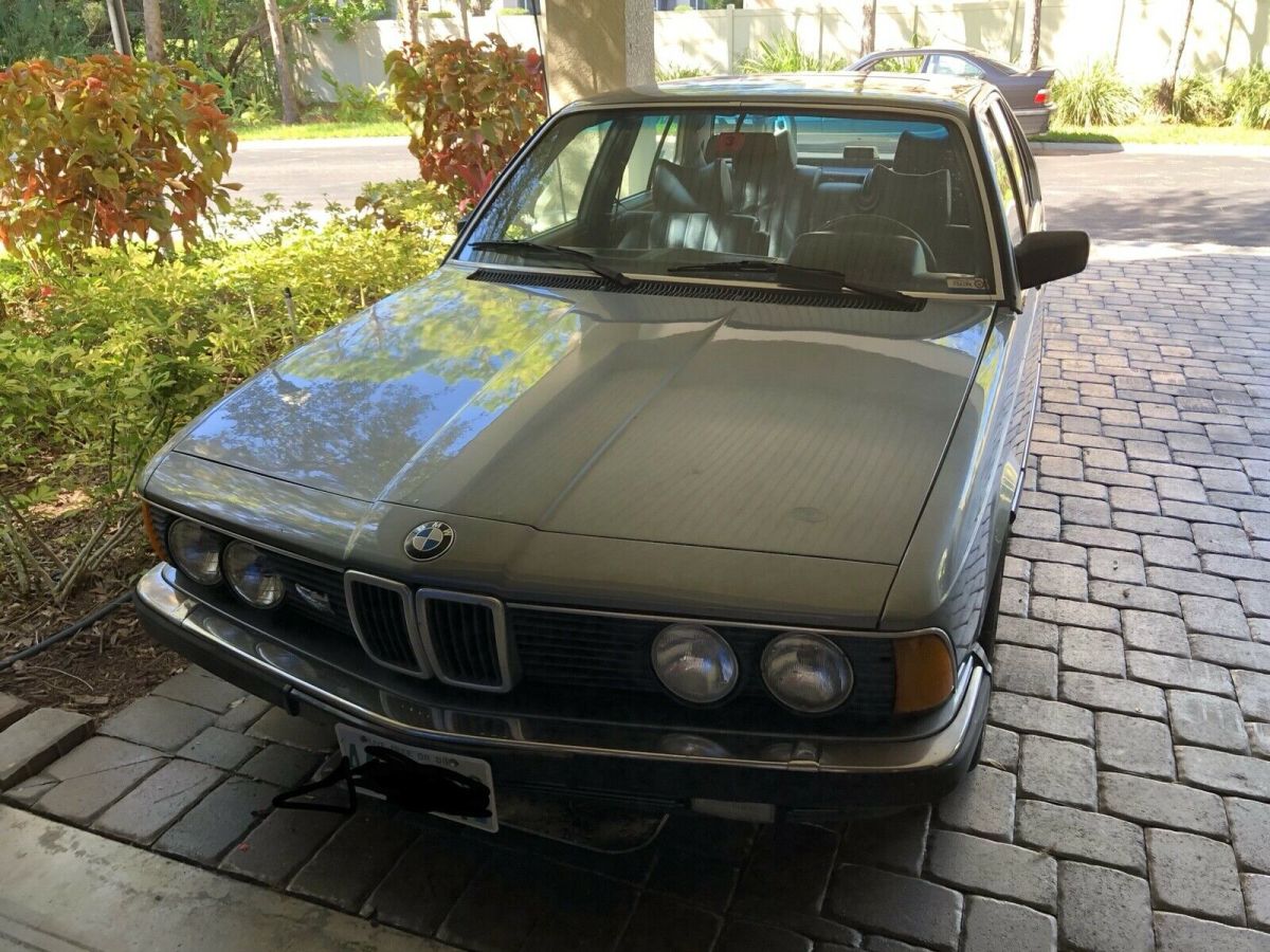 1986 BMW 735i I MANUAL
