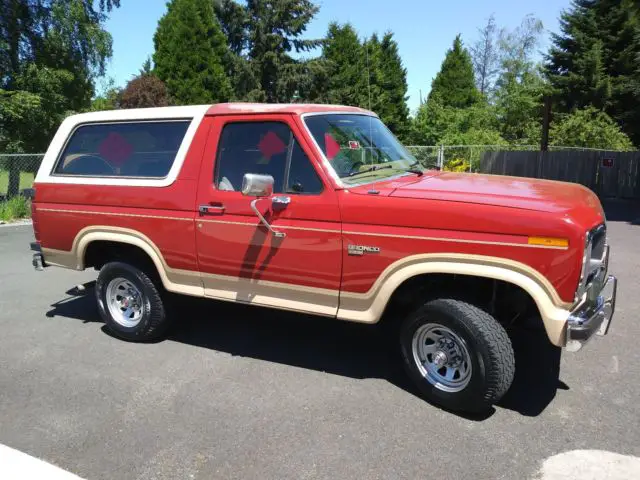 1986 Ford Bronco eddie bauer 4x4