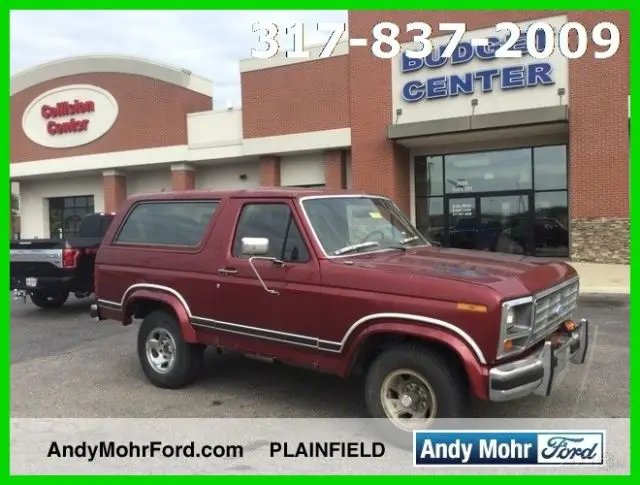 1986 Ford Bronco XLT