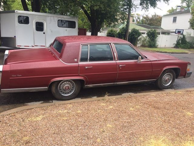1986 Cadillac Brougham leather