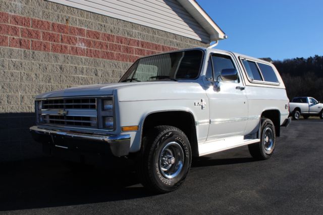 1986 Chevrolet K10 Blazer Silverado