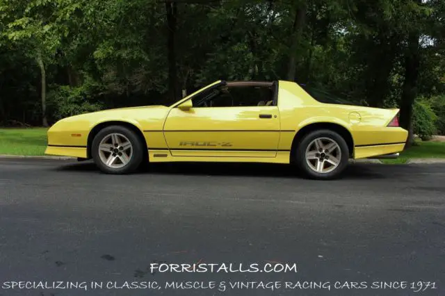 1986 Chevrolet Camaro IROC Z-28 T-Top