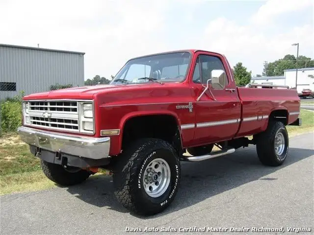 1986 Chevrolet Other Pickups 10 C/K10 4X4 Dana 60 OBS Regul