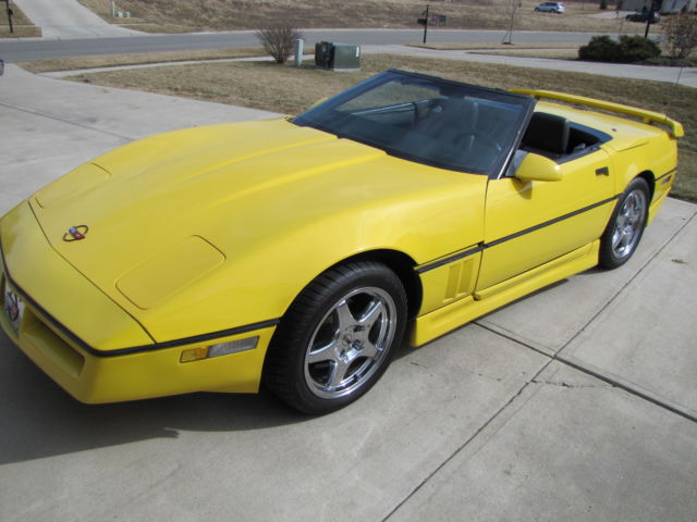 1986 Chevrolet Corvette GROUND AFFECTS AND REAR SPOILER