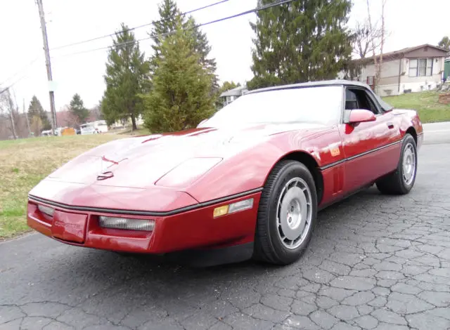 1986 Chevrolet Corvette Pace Car