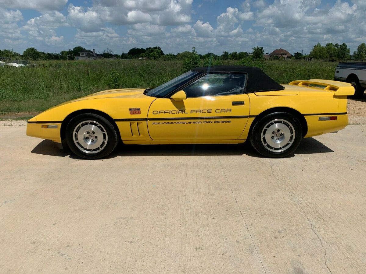 1986 Chevrolet Corvette Indy Pace Car