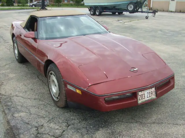 1986 Chevrolet Corvette Convertible