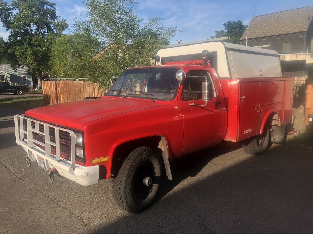 1986 Chevrolet K30 MILITARY POSTAL UNIT