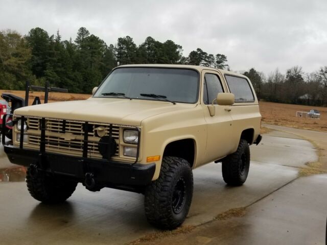 1986 Chevrolet Blazer Black