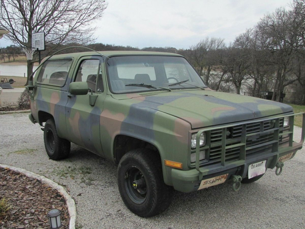 1986 Chevrolet Blazer Military Blazer