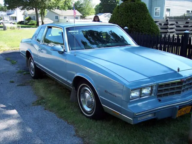 1986 Chevrolet Monte Carlo