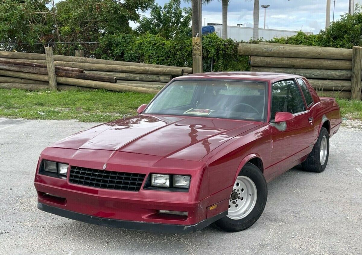 1986 Chevrolet Monte Carlo Monte Carlo SS Custom  6 speed Manual Trans