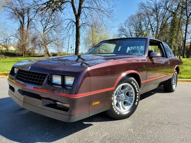 1986 Chevrolet Monte Carlo SS