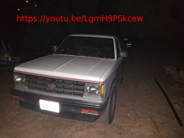 1986 Chevrolet Blazer S-10