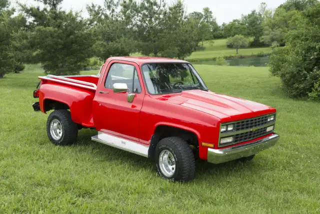 1986 Chevy 4x4 Stepside for sale: photos, technical specifications ...