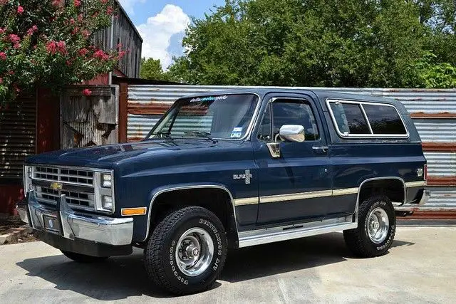 1986 Chevrolet Blazer Silverado