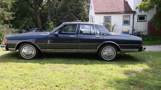 1986 Chevy Caprice Classic Mint Condition1 Owner Low Miles For Sale