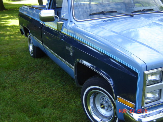 1986 Chevrolet Other Pickups BLUE CLOTH