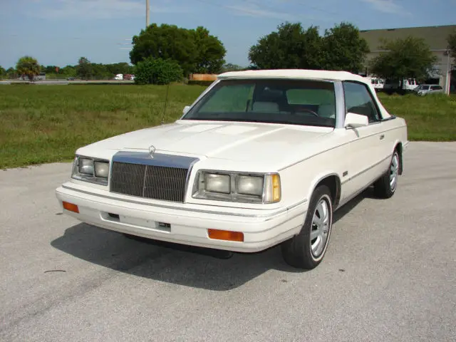 1986 Chrysler LeBaron