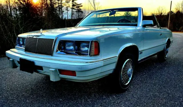 1986 Chrysler LeBaron