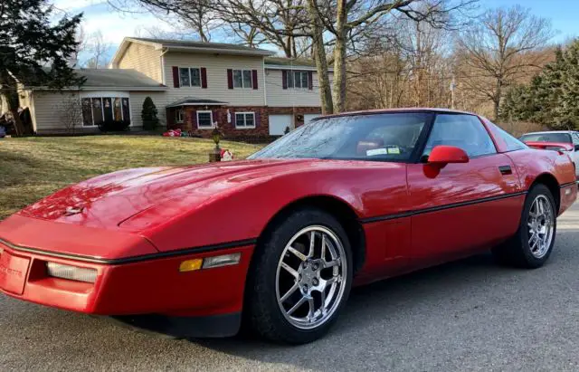 1986 Chevrolet Corvette CLASSIC COLLECTOR V8 ROD ZO6 CUSTOM WHEELS