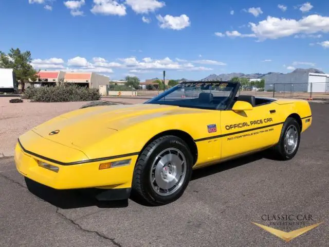 1986 Chevrolet Corvette Indy Pace Car