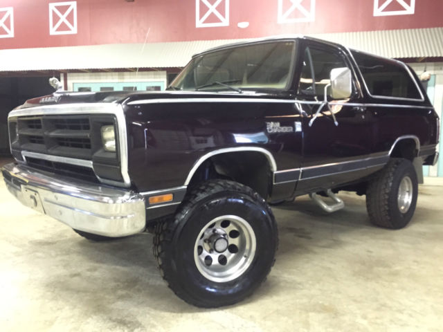 1986 Dodge Ramcharger 150 2dr 4WD SUV