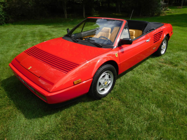 1986 Ferrari Mondial 30K-Mile Service Completed Beautiful Condition