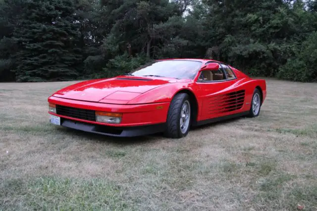 1986 Ferrari Testarossa Coupe 2-Door