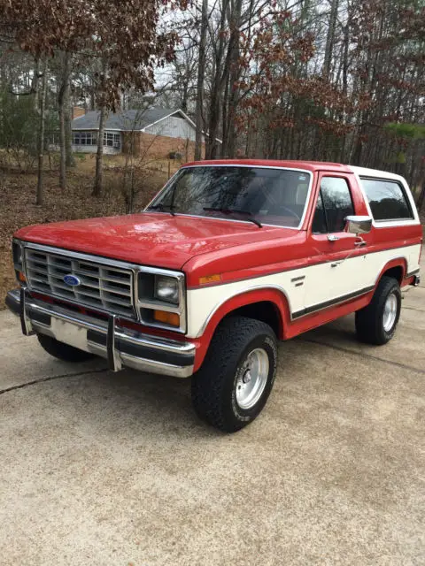 1986 Ford Bronco XLT Sport Utility 2-Door