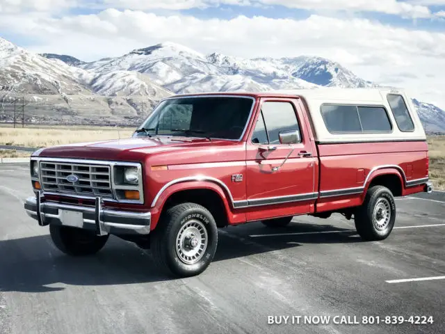 1986 Ford F-150 F150 XLT LARIAT 4WD A/C Ranger "Highboy" XLT